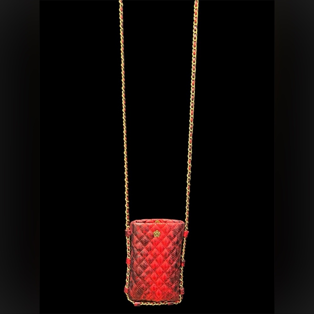 Red Chain Strap mini-purse/phone purse - Picture 5 of 11